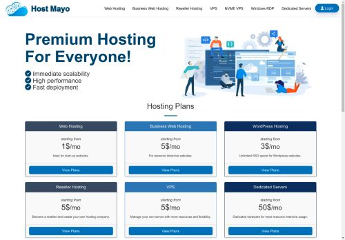 Host Mayo Review: Affordable Web Hosting Solutions 2023
